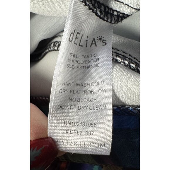 Delia's DOLLS KILL Women's Sz S Into The Grove Plaid Kick Flare Pants - Picture 5 of 8